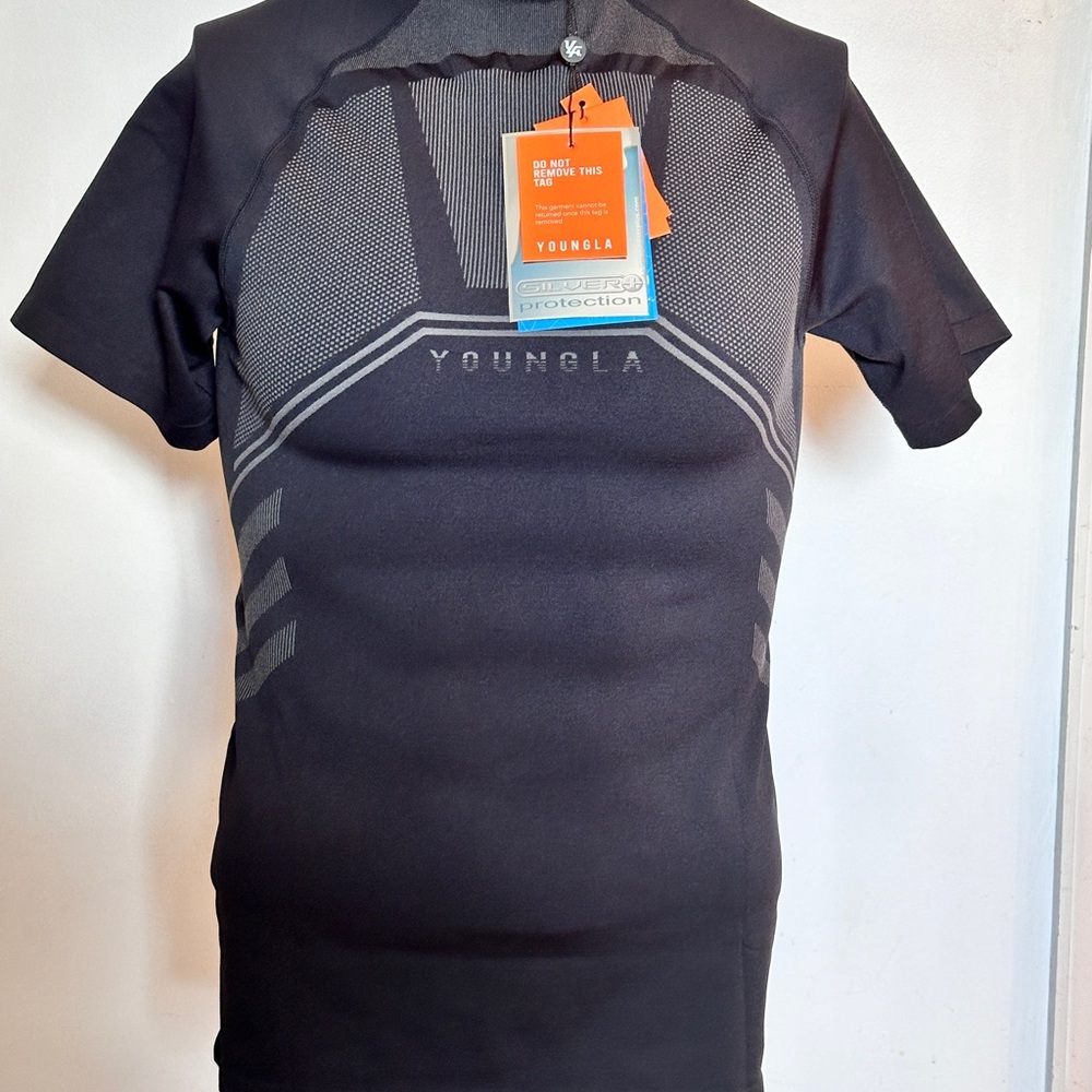 YoungLA Men's Black Performance Shirt